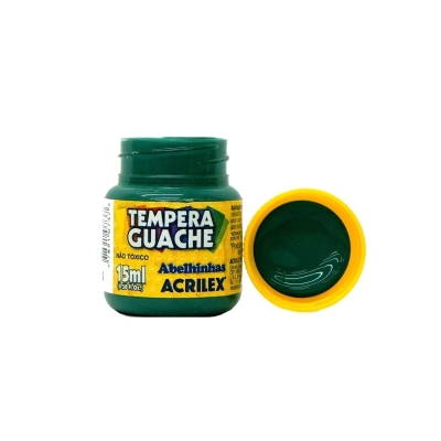 TINTA GUACHE 15ML VERDE BANDEIRA 02015 511 - ACRILEX