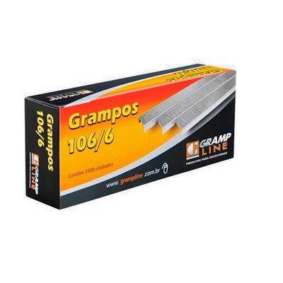 GRAMPO P/ GRAMPREADOR 106/6 CX/3500 GALVANIZADO - GRAMPLINE