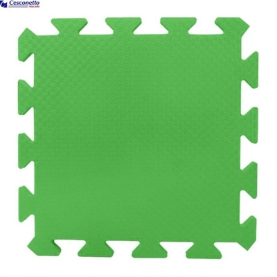 TATAME 1X1 10MM VERDE BANDEIRA