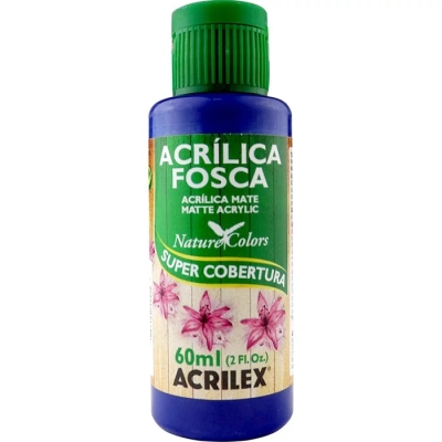 TINTA ACRILICA FOSCA 60ML AZUL TURQUEZA 03560 501 - ACRILEX