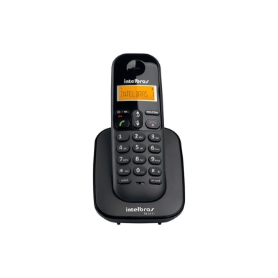 TELEFONE S/ FIO PRETO C/ IDENTIFICADOR DECT6.0 TS3110 - INTELBRAS