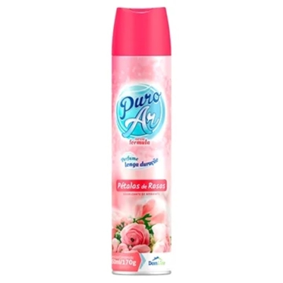 PURIFICADOR DE AR AEROSOL 250ML PETALAS DE ROSAS - PURO AR