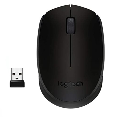 MOUSE USB S/FIO VERMELHO C/PILHA M170 - LOGITECH