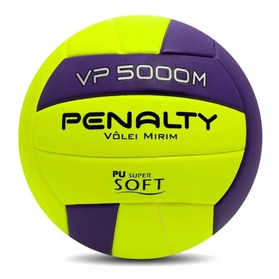 BOLA VOLEI VP5000 AMARELA/ROXO 5212712420-U - PENALTY