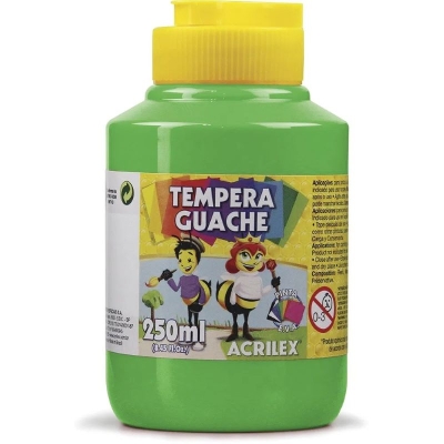 TINTA GUACHE 250ML VERDE FOLHA 02025 510 - ACRILEX