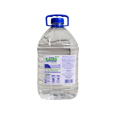 ALCOOL LIQUIDO 5L 70 INPM HOSPITALAR - SAFRA