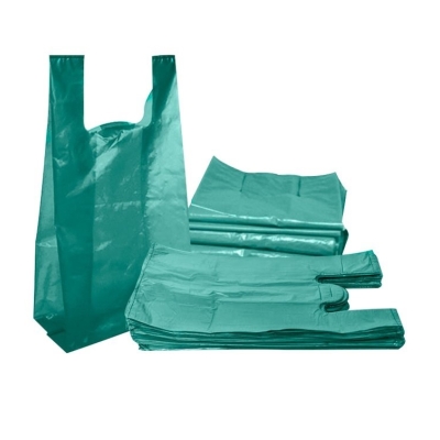 SACOLA CAMISETA REC. 5KG 50X60 VERDE - MULTICOR