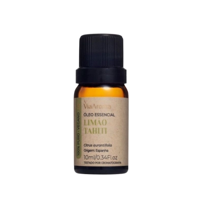 OLEO ESSENCIAL 10ML LIMAO TAHITI - VIA AROMA