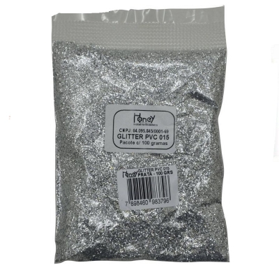 GLITTER 100G PRATA - HONEY