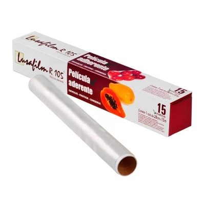 FILME PLASTICO PVC 28X15M - LUSAFILM