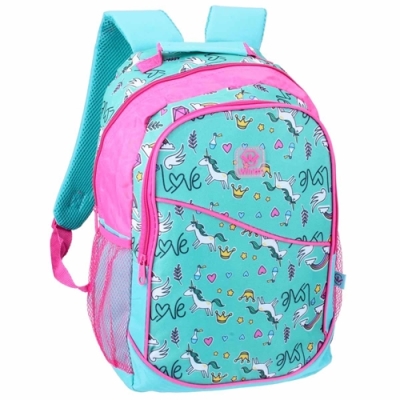 MOCHILA JUVENIL COR SORTIDA+UNICORNIO BPF30451 - ROCIE