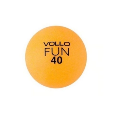 BOLA TENIS MESA PING PONG FUN 40MM LARANJA PLA 8200 - SCALIBU