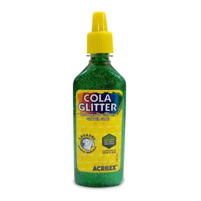 COLA GLITTER 23G VERDE 02900 206 - ACRILEX