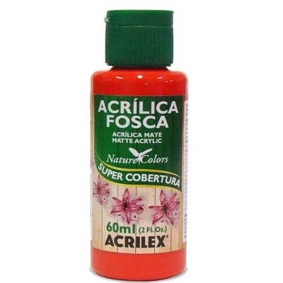 TINTA ACRILICA FOSCA 60ML VERMELHO 03560 507 - ACRILEX