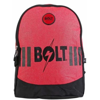 MOCHILA JUVENIL PRETO+VERMELHO LBM183203 - LIGHTNING BOLT