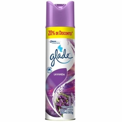 PURIFICADOR DE AR AEROSOL 360ML LAVANDA - GLADE