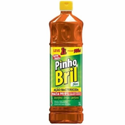 DESINFETANTE 1L SILVESTRE LV1000/PG900ML - PINHO BRILL