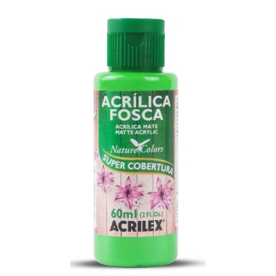 TINTA ACRILICA FOSCA 60ML VERDE FOLHA 03560 510 - ACRILEX