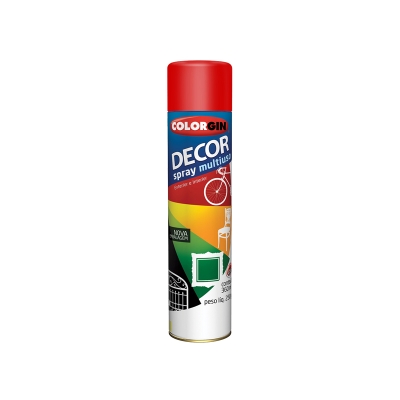 TINTA SPRAY VERMELHO 360ML 8761 - COLORGIN