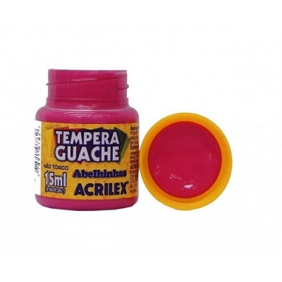 TINTA GUACHE 15ML ROSA 02015 537 - ACRILEX