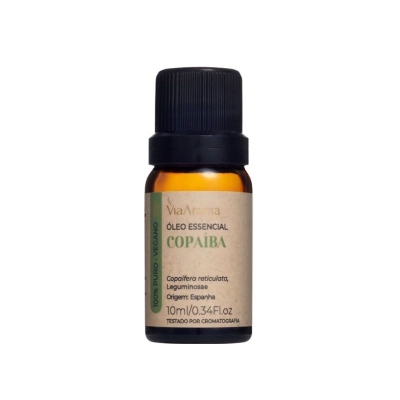 OLEO ESSENCIAL 10ML COPAIBA - VIA AROMA