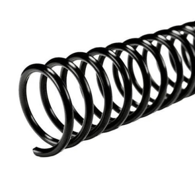 ESPIRAL PLASTICA ENCADERNACAO 20MM PRETO 120F - LASSANE