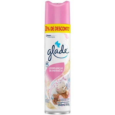 PURIFICADOR DE AR AEROSOL 360ML LEMBRANCAS DE INFANCIA - GLADE