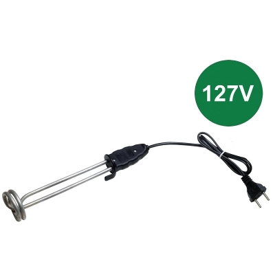 EBULIDOR / MERGULHAO ALUMINIO 26CM 127V 1000W - FAZ ELETRONIC