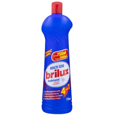 LIMPADOR MULTIUSO 750ML TRADICIONAL - BRILUX