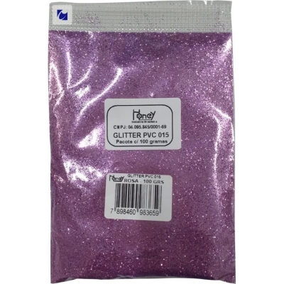 GLITTER 100G ROSA - HONEY