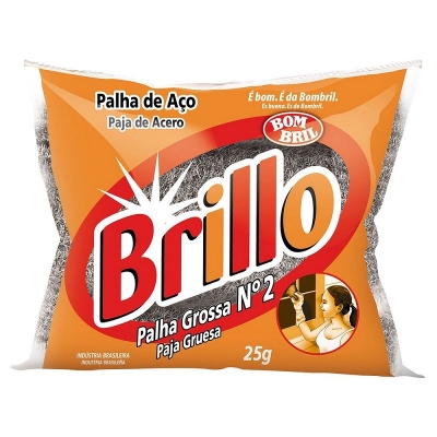 PALHA DE ACO BRILLO N.2