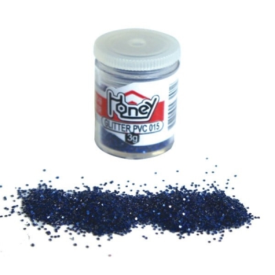 GLITTER 3G AZUL ROYAL - HONEY