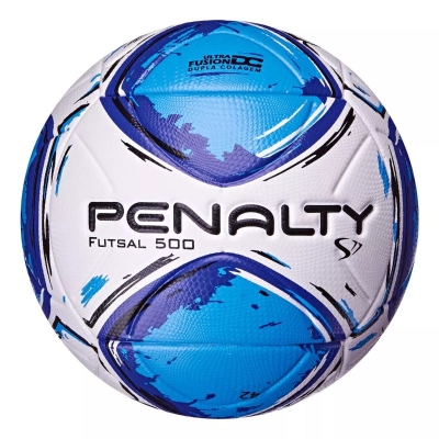 BOLA FUTSAL 500 S11 BRANCO/AZUL/PRETO 5213721040-U - PENALTY