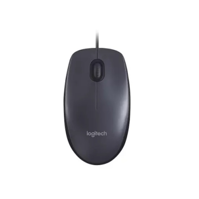 MOUSE USB PRETO C/ FIO M100 - LOGITECH