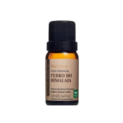 OLEO ESSENCIAL 10ML CEDRO DO HIMALAIA - VIA AROMA