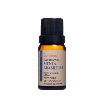 OLEO ESSENCIAL 10ML MENTA BRASILEIRA - VIA AROMA