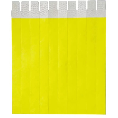 PULSEIRA IDENTIFICACAO MAXXI BANDS AMARELO NEON PCT/100 - SINGULARIS