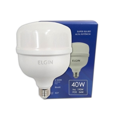 LAMPADA BULBO LED 40W 6500K BIVOLT - ELGIN