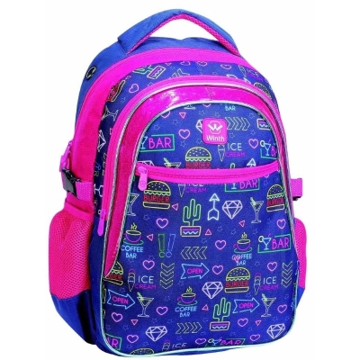 MOCHILA JUVENIL LETREIROS BPG30811 - WINTH KIDS