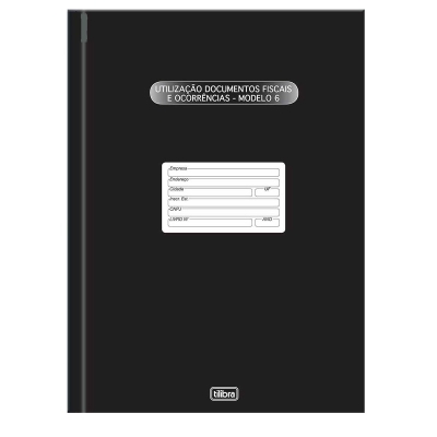 LIVRO REGISTRO TERMO DE OCORRENCIAS MOD6 CAPA DURA OFICIO 218X319 50F - TILIBRA