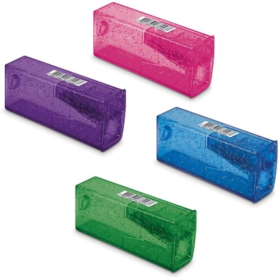 APONTADOR C/ DEPOSITO PLASTICO GLITZ 125GLIZF - FABER- CASTELL