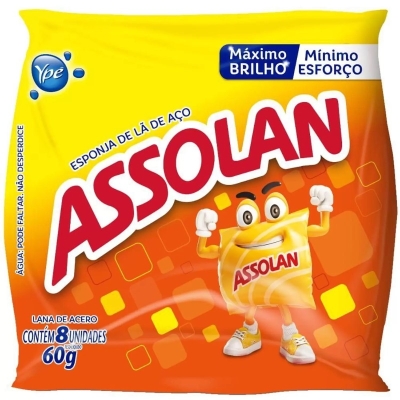 LA DE ACO 8UN 60G - ASSOLAN