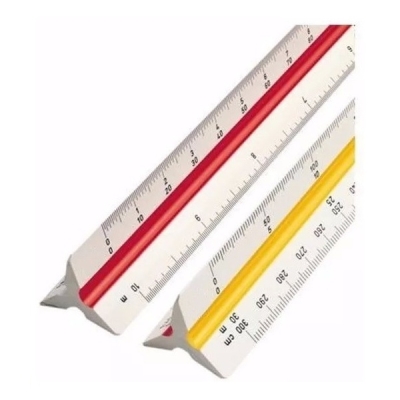 REGUA 15CM ESCALA ESCALIMETRO 7150 G-861 - GOLLER