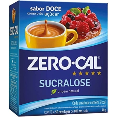 ADOCANTE SUCRALOSE SACHE 30G C/50 - ZERO CAL