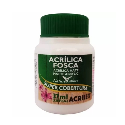 TINTA ACRILICA FOSCA 37ML BRANCO 03540 519 - ACRILEX