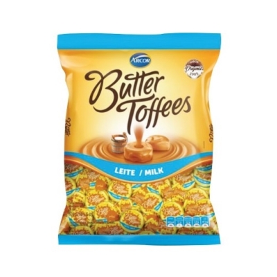 BALA BUTTER TOFFEE LEITE 500G - ARCOR