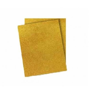 FOLHA EVA GLITTER AMARELO 40X48 1,5MM (UNIDADE) R212 - IBEL