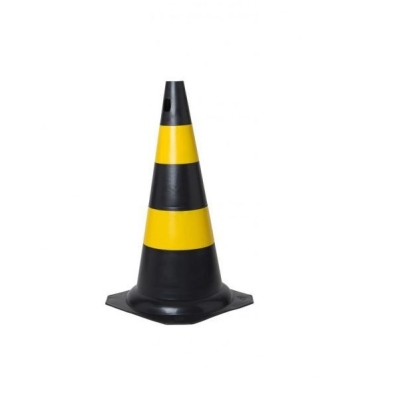 CONE SINALIZADOR 50CM PT/AM - KTELI