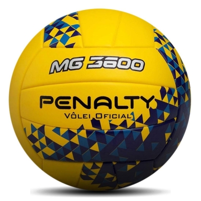 BOLA VOLEI MG3600 AMARELA/AZUL/LARANJA 5213212850-U - PENALTY