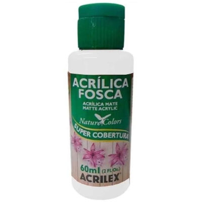 TINTA ACRILICA FOSCA 60ML BRANCO 03560 519 - ACRILEX